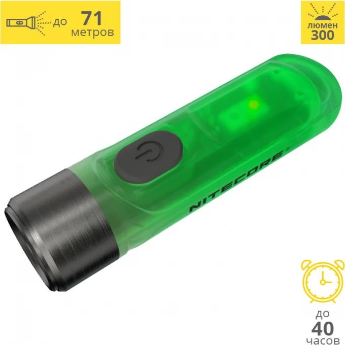 Наключный фонарь NITECORE TIKI GITD PRIMARY OSRAM P8 19552